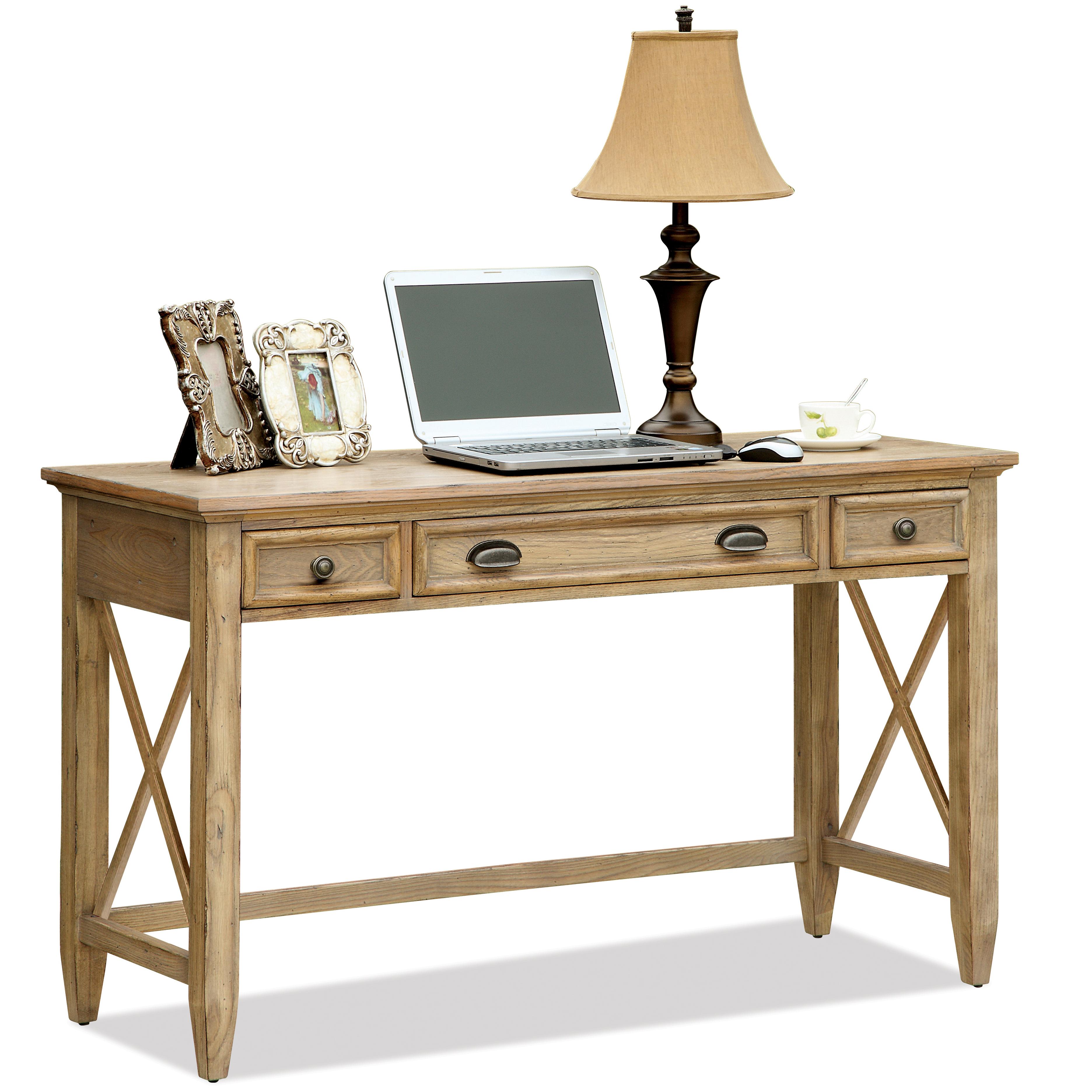 Riverside Furniture Coventry Writing Desk with 3 Drawers & Outlet